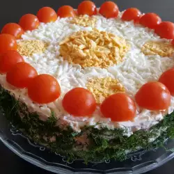 Божественный праздничный салат