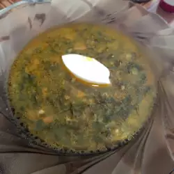 Суп с оливковым маслом