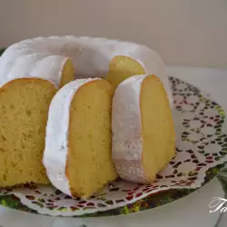 Лимонный кекс с мукой