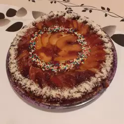 Зимний десерт с ванилью