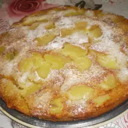 Яблочный пирог с яйцами