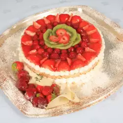 Пирог со сметаной и ромом