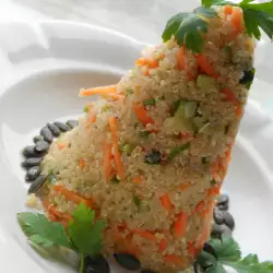 Овощной салат с петрушкой