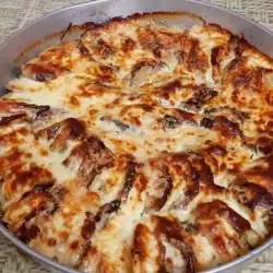 Рататуй без баклажанов с заливкой