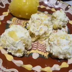 Закуска с картофелем и творогом