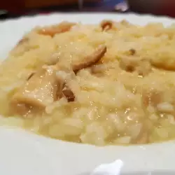 Блюда с грибами и бульоном