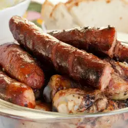 Колбасный микс с телятиной и свининой