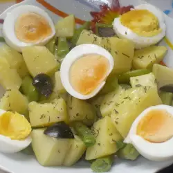 Картофельный Салат с Яйцами