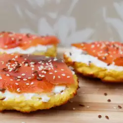 Кокосово-миндальные кето-хлебцы