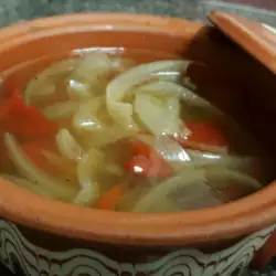 Деревенский луковый суп моей бабушки