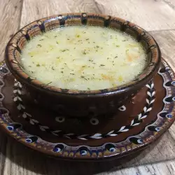 Суп с фрикадельками и чабером