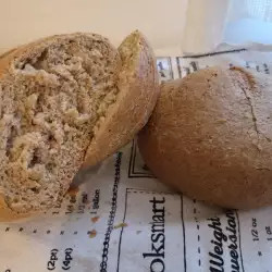 Деревенский хлеб с пшеном и нутом