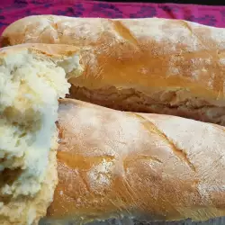 Деревенский хлеб на дрожжах