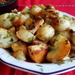 Ароматный картофель по-деревенски