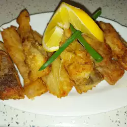 Карп с кукурузной мукой в аэрофритюрнице