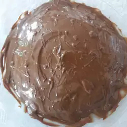 Шоколадный торт из печенья