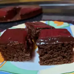 Шоколадные пироги с ванилью