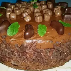 Шоколадный торт со сливочным маслом