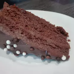 Шоколадный торт с какао порошком
