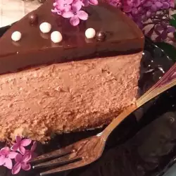 Шоколадный десерт с желатином