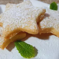 Рождественское печенье из масляного теста
