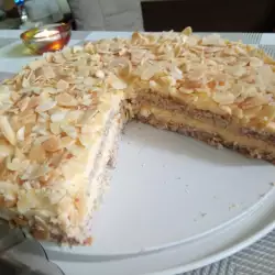 Шведский миндальный торт