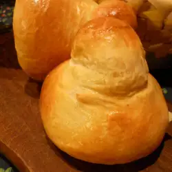 Итальянский хлеб с яйцами