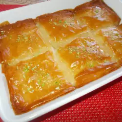 Греческий десерт со сливочным маслом