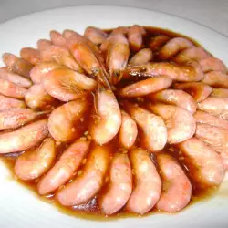 Креветки с соевым соусом