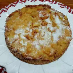Яблочный пирог с разрыхлителем
