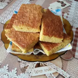 Пирог из кукурузной манки