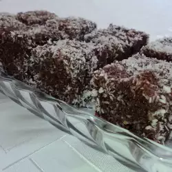 Шоколадные пироги со сливочным маслом