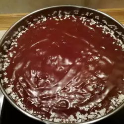 Шоколадный пирог из черствого кулича