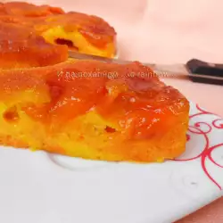 Сочный пирог с абрикосами