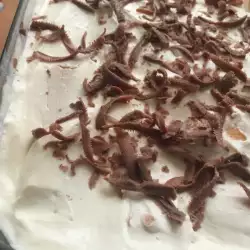 Итальянский десерт с ванилью
