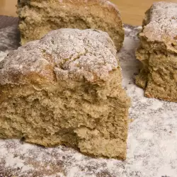 Хлеб с лимонным соком без дрожжей