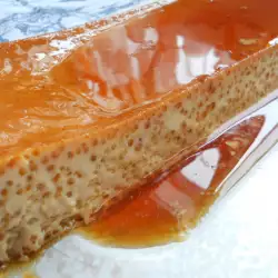 Испанский флан с кофе и сгущенным молоком