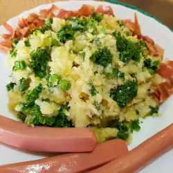 Стампот с капустой кейл