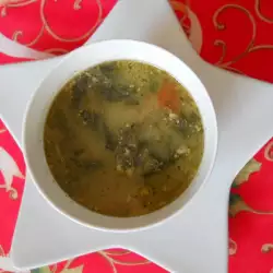Суп из сушеной крапивы