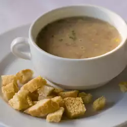 Вегетарианские супы с мукой