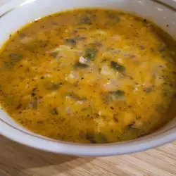 Овощной суп с мятой