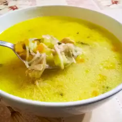 Куриный суп с репчатым луком