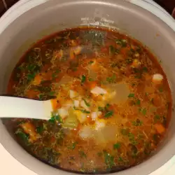 Суп из свинины с картофелем