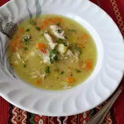Куриный суп с куркумой