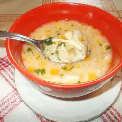 Суп из свинины с вермишелью