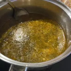 Суп из шпината с мукой