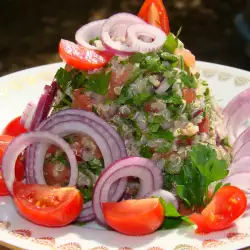 Турецкий салат с петрушкой