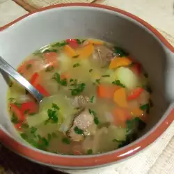 Суп из телятины с рисом