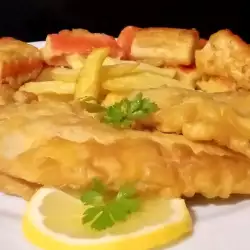 Жареная рыба с яйцами