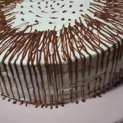 Торт с готовыми коржами и маскарпоне